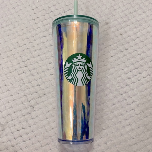 Starbucks 24oz iridescent scales tumbler with straw - Picture 1 of 4